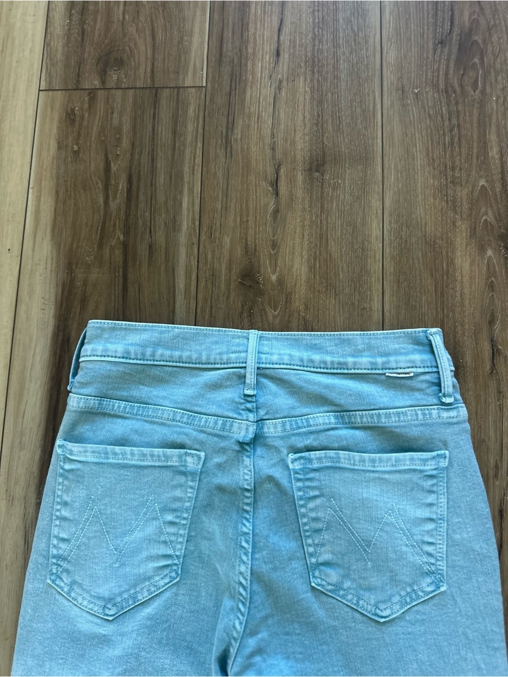 Mother womens the insider crop step fray jeans size 26 - Picture 7 of 8